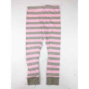 Pearls and Piggytails Striped Leggings